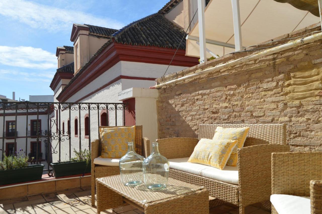 Isg Apartments Precioso Atico Con Terraza Privada En El Centro Seville Luaran gambar