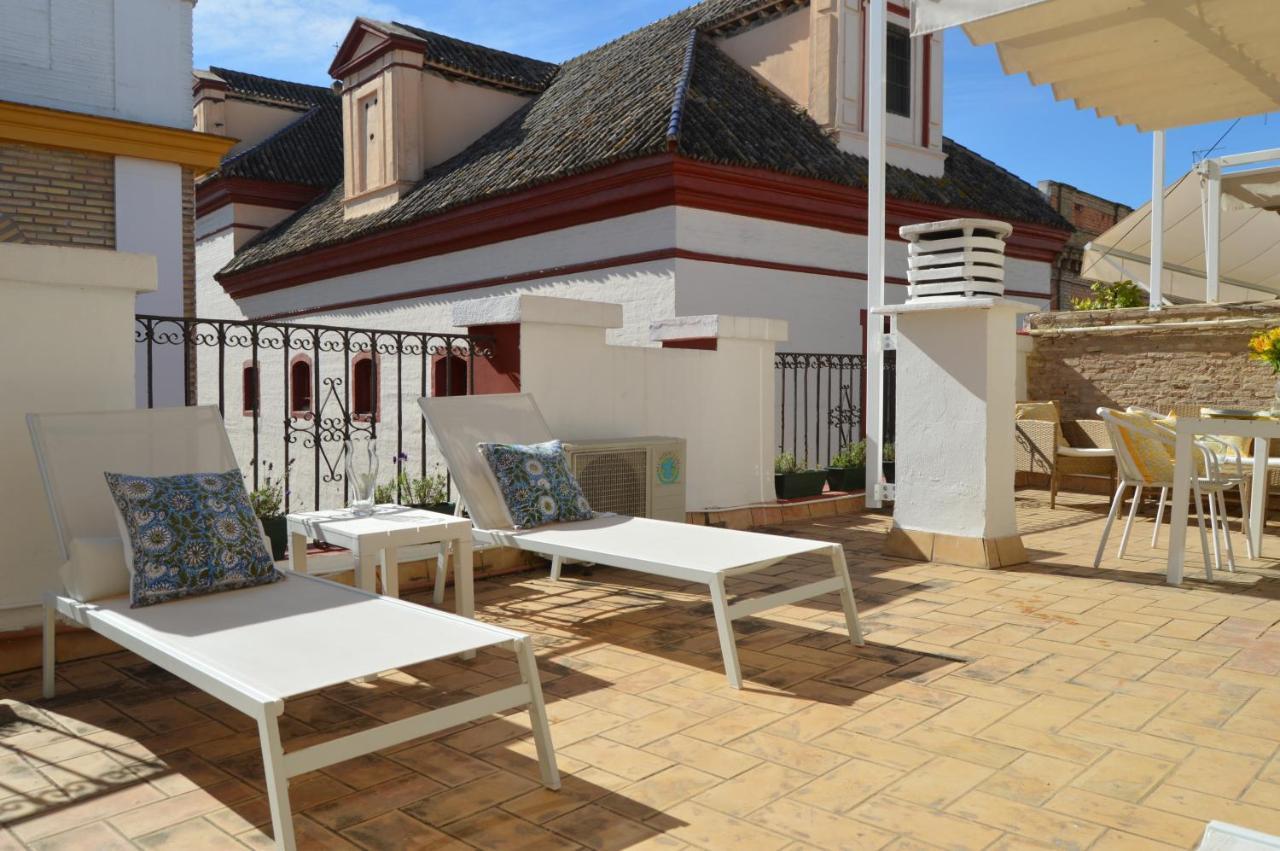 Isg Apartments Precioso Atico Con Terraza Privada En El Centro Seville Luaran gambar