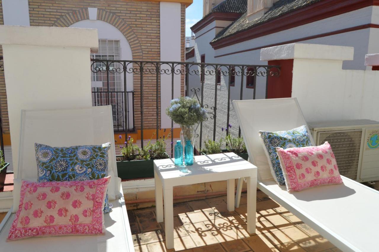Isg Apartments Precioso Atico Con Terraza Privada En El Centro Seville Luaran gambar