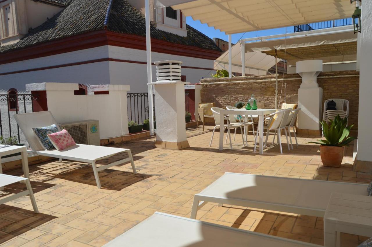 Isg Apartments Precioso Atico Con Terraza Privada En El Centro Seville Luaran gambar