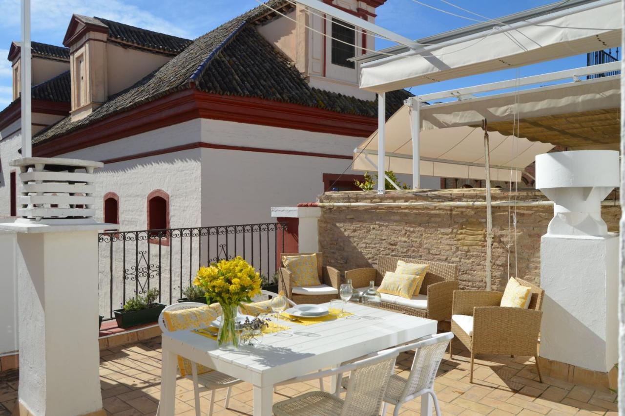 Isg Apartments Precioso Atico Con Terraza Privada En El Centro Seville Luaran gambar