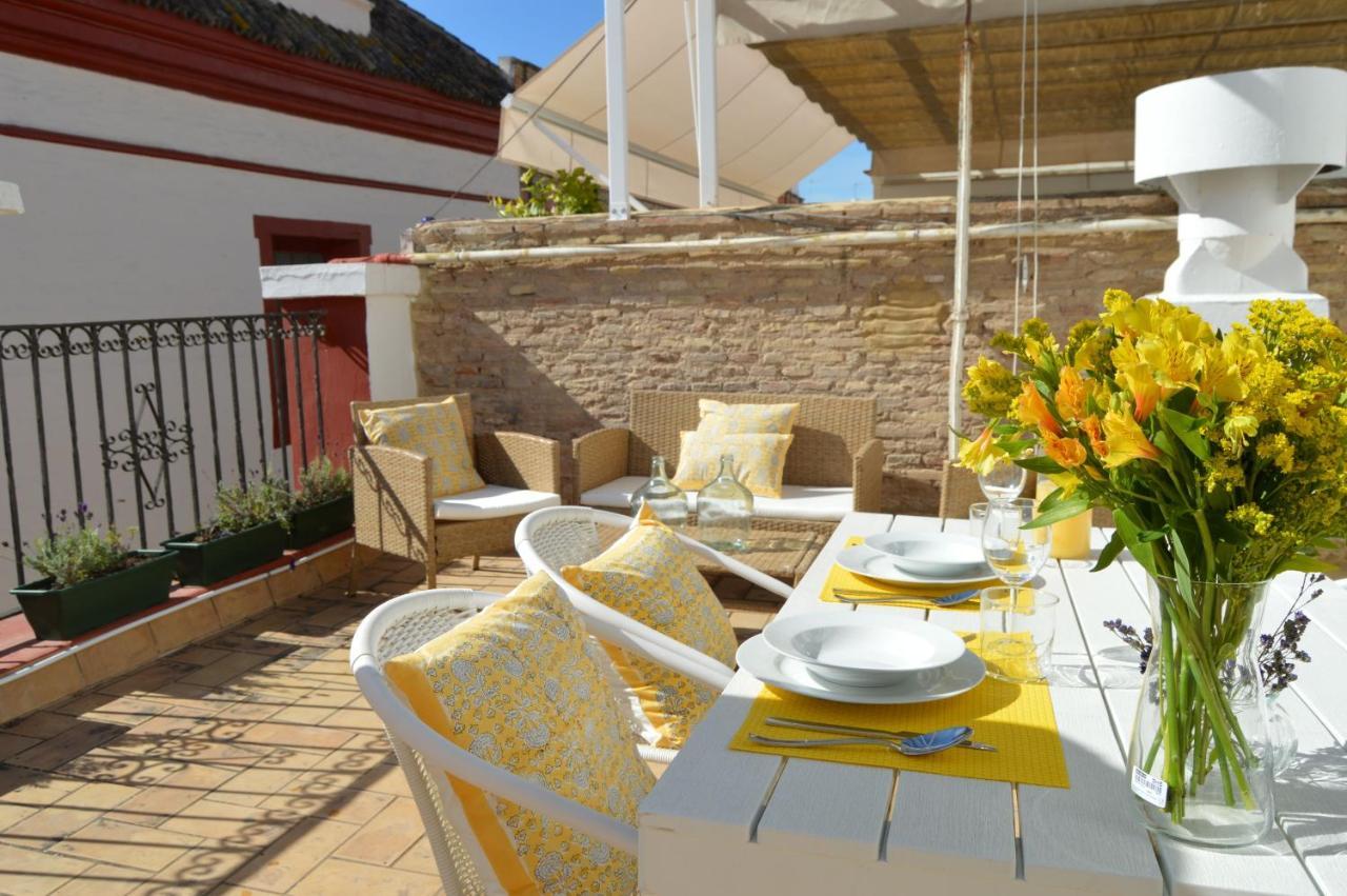 Isg Apartments Precioso Atico Con Terraza Privada En El Centro Seville Luaran gambar